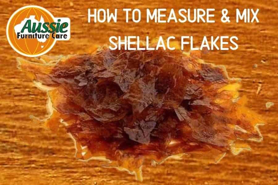 How to measure & mix shellac flakes | Furniture Care Products How to measure & mix shellac flakes